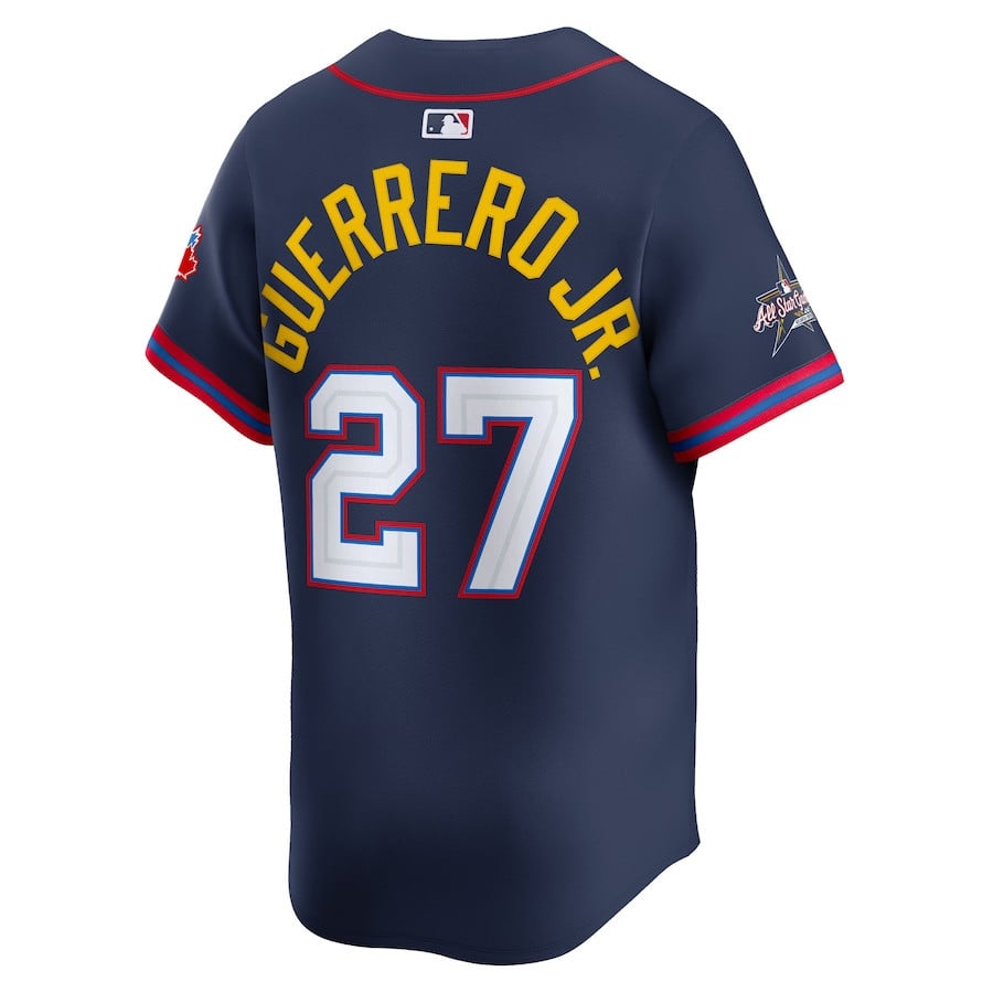 Vladimir Guerrero Jr. 27 American League 2025 All-Star Edition Limited Men Jersey - Navy