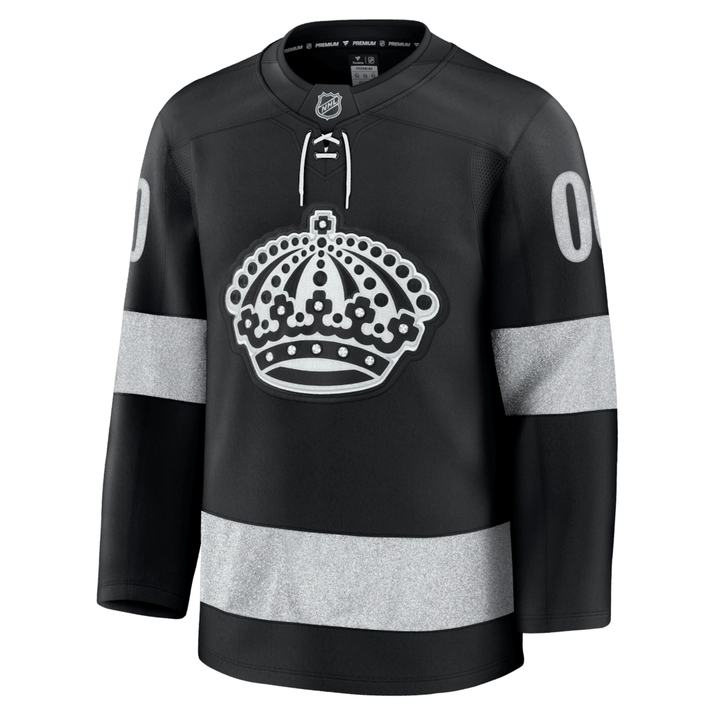 Los Angeles Kings 2025 Alternate Premium Custom Men Jersey - Black