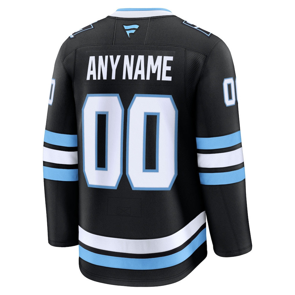 Utah Mammoth 2025 Home Premium Custom Men Jersey - Black