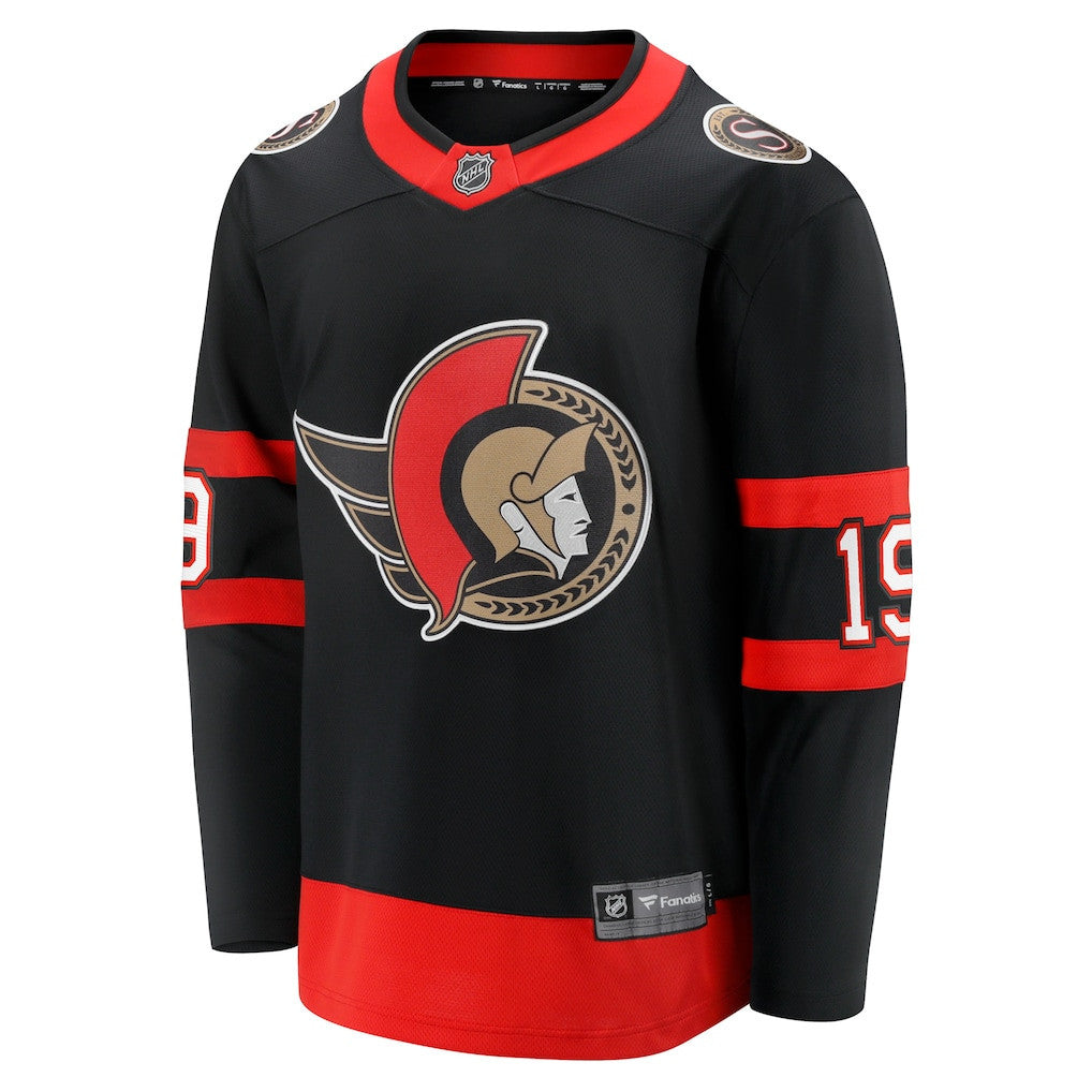Drake Batherson 19 Ottawa Senators Home Breakaway Jersey - Men's Black