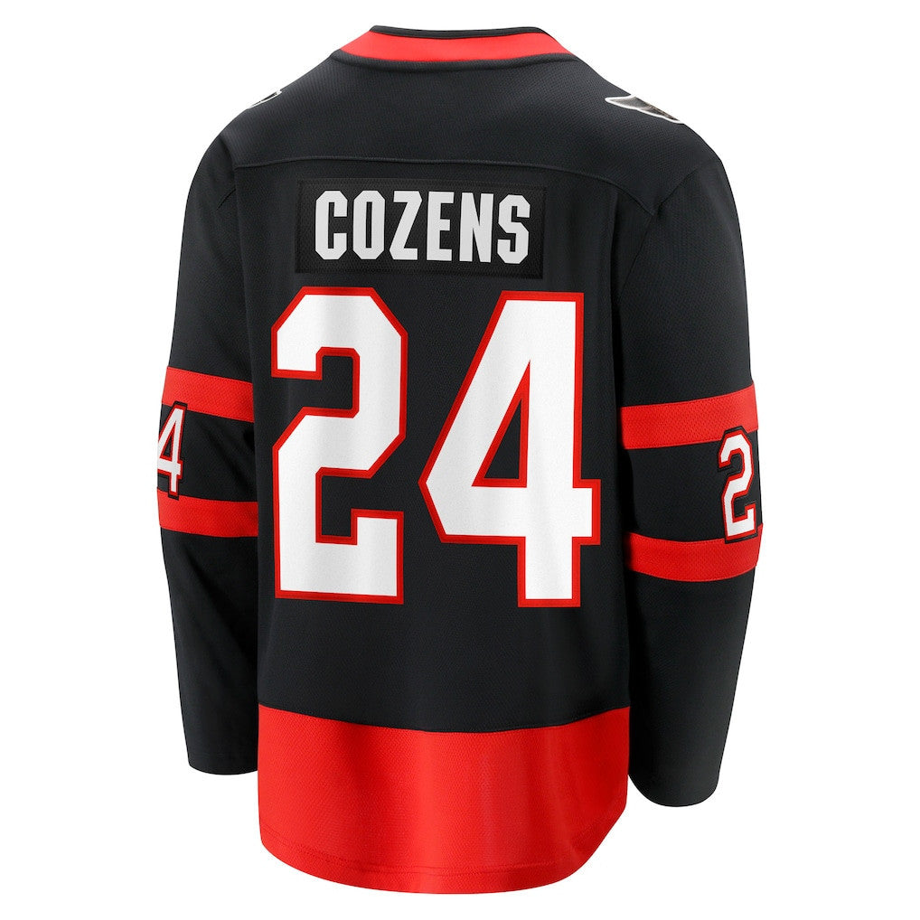 Dylan Cozens 24 Ottawa Senators Home Breakaway Jersey - Men's Black