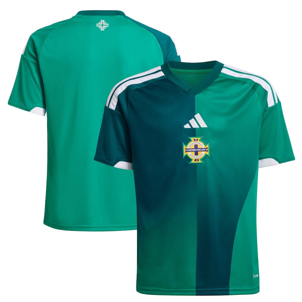 Northern Ireland National Team FIFA x World Cup 2026 Home YOUTH Jersey - Green