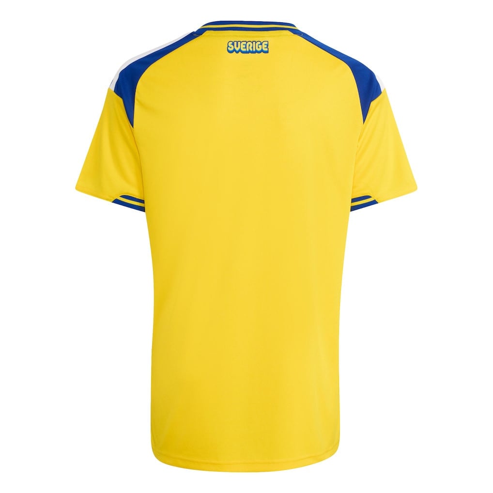 Sweden National Team FIFA x World Cup 2026 Home YOUTH Jersey - Yellow