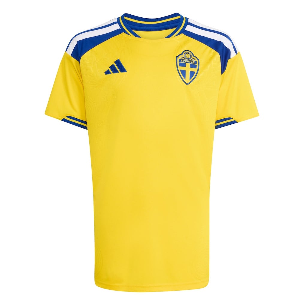 Sweden National Team FIFA x World Cup 2026 Home YOUTH Jersey - Yellow