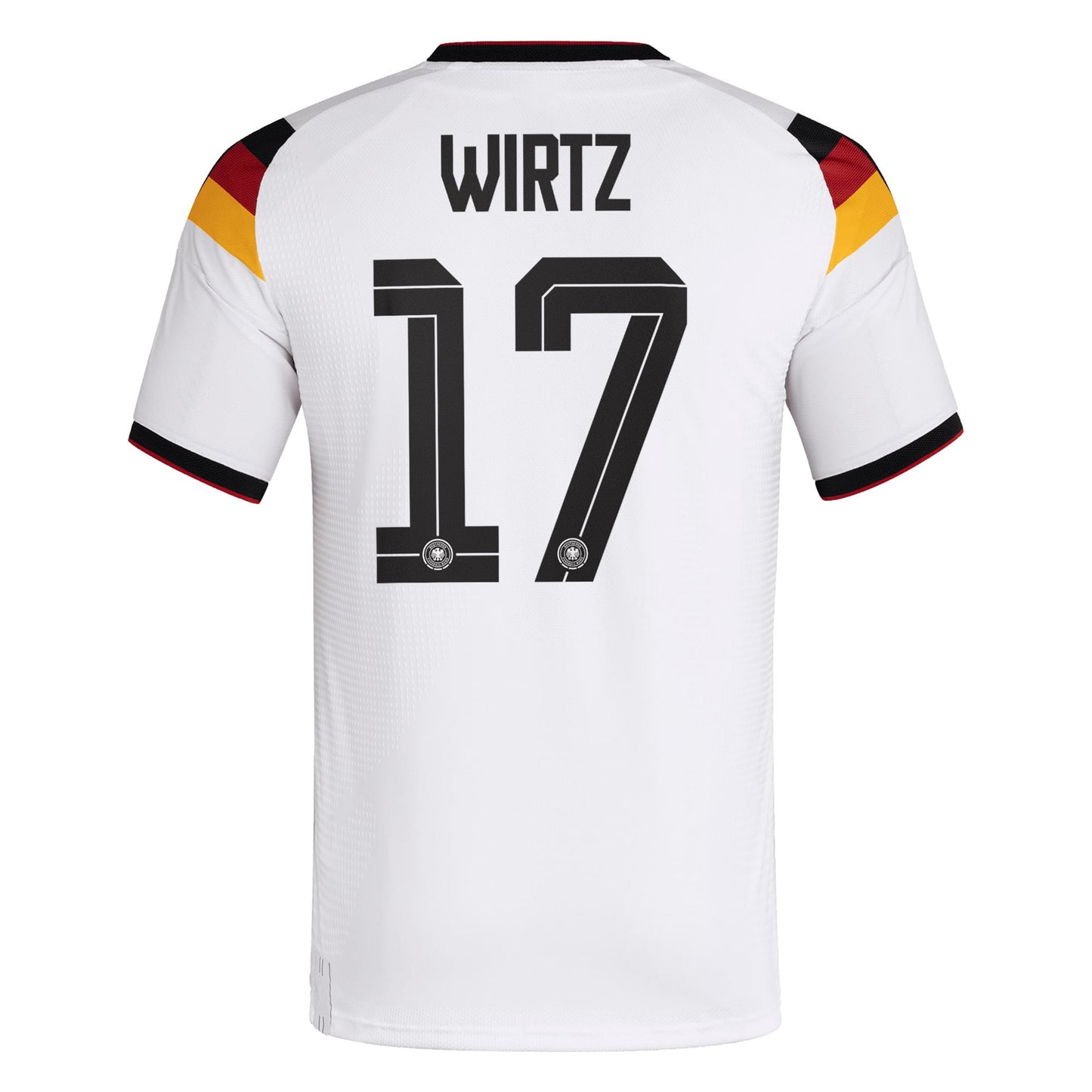 Florian Wirtz 17 Germany National Team 2026 Home Jersey - Men, White