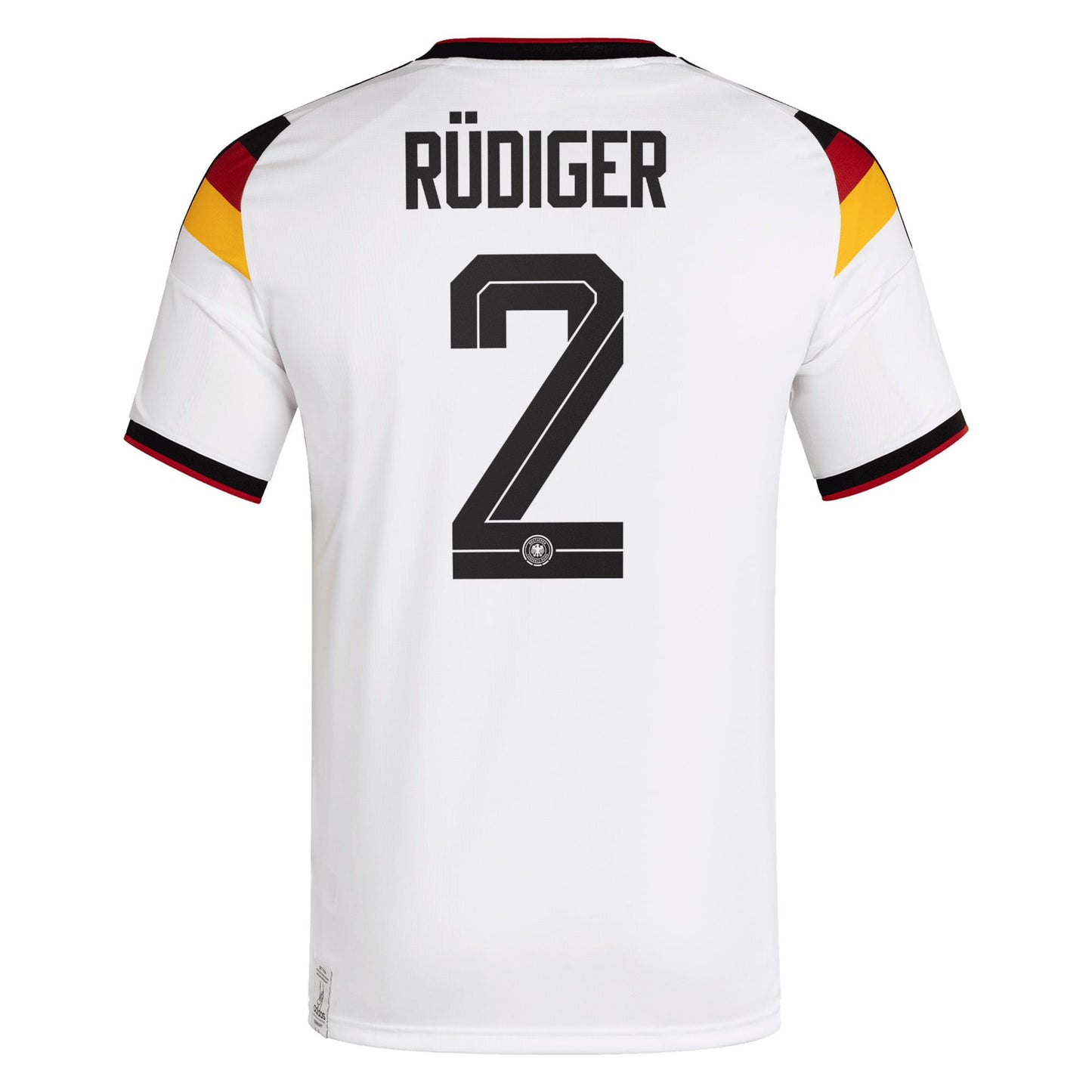 Antonio Rüdiger 2 Germany National Team 2026 Home Jersey - Men, White