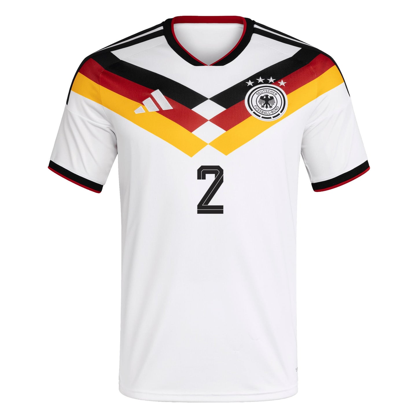 Antonio Rüdiger 2 Germany National Team 2026 Home Jersey - Men, White