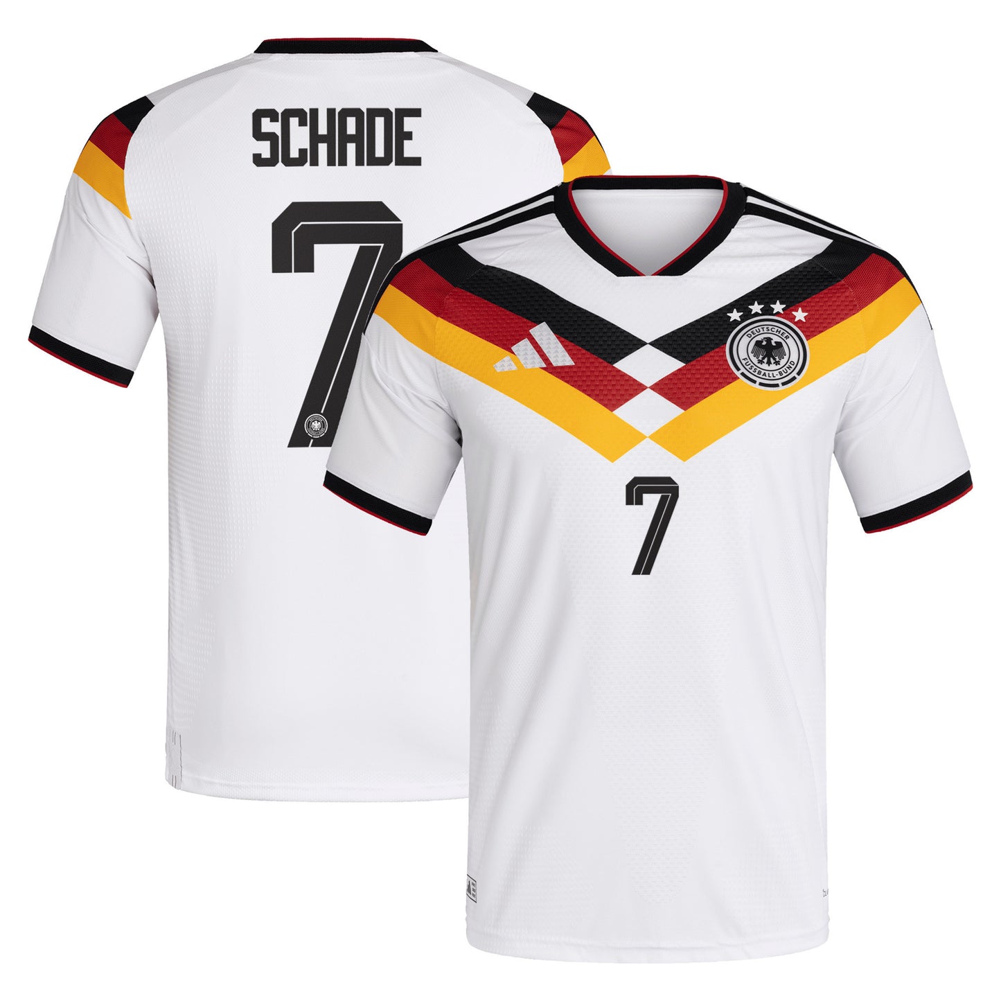 Kevin Schade 7 Germany National Team 2026 Home Jersey - Men, White