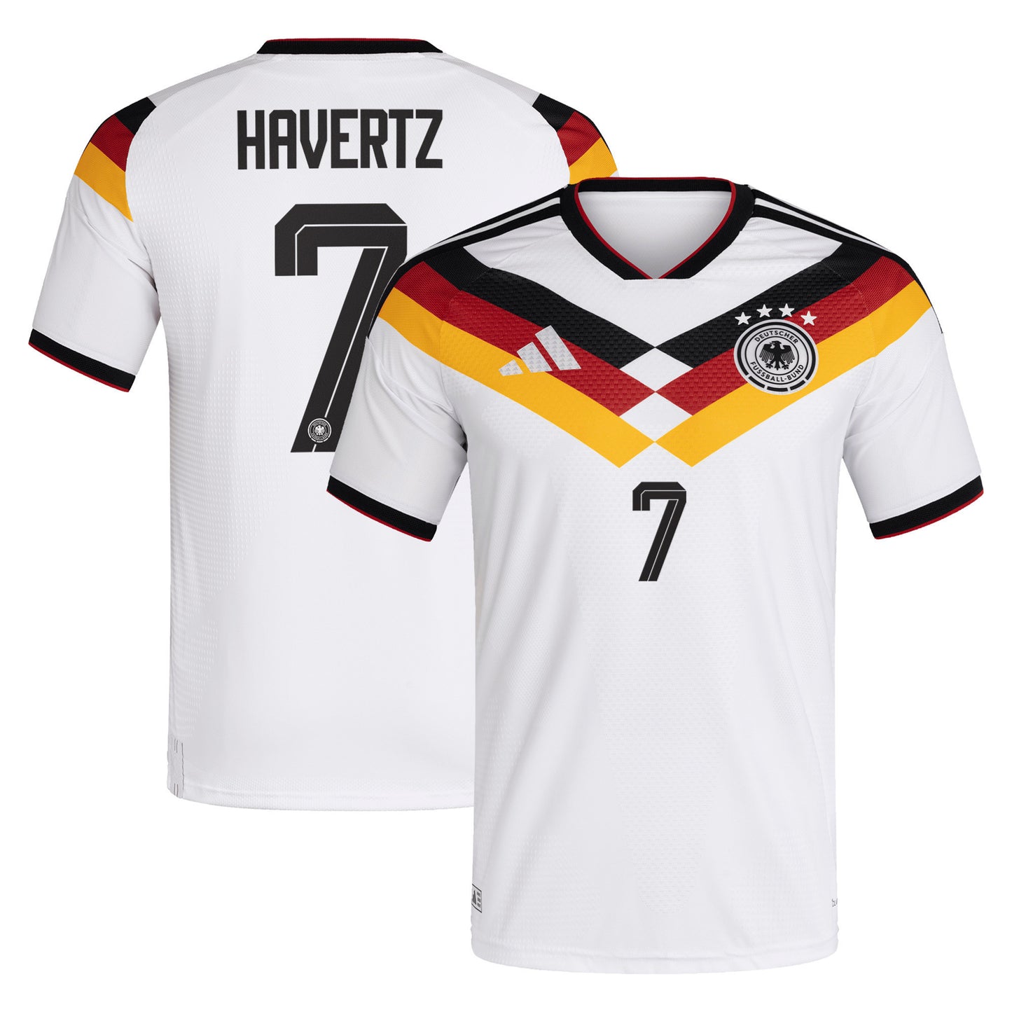 Kai Havertz 7 Germany National Team 2026 Home Jersey - Men, White