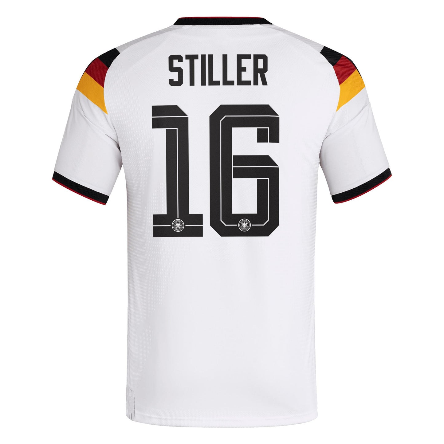 Angelo Stiller 16 Germany National Team 2026 Home Jersey - Men, White
