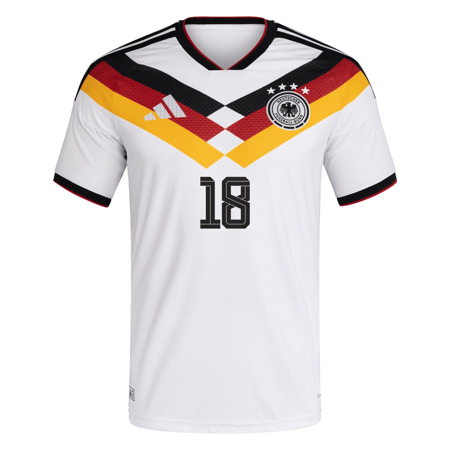 Nathaniel Brown 18 Germany National Team 2026 Home Jersey - Men, White