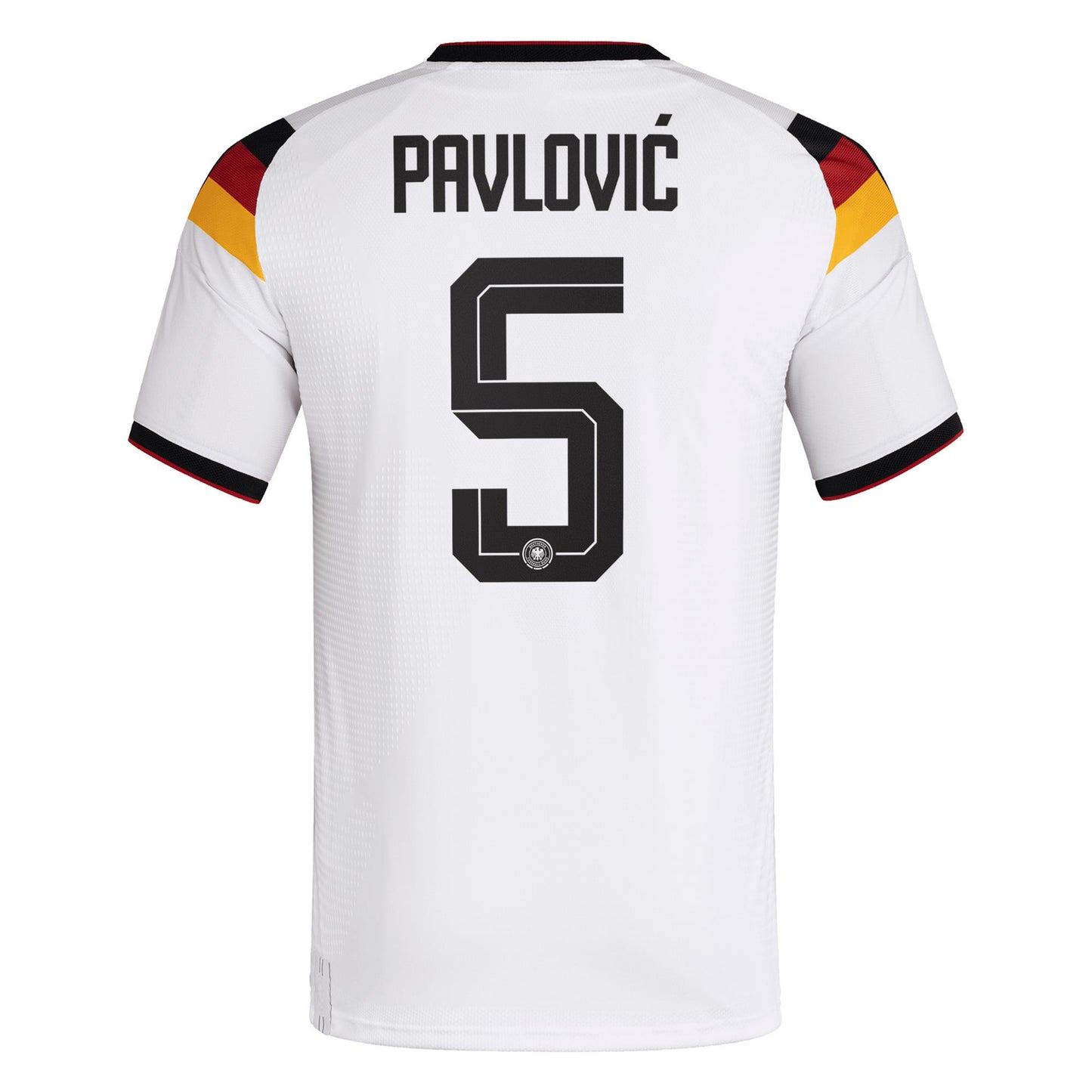 Aleksandar Pavlovic 5 Germany National Team 2026 Home Jersey - Men, White