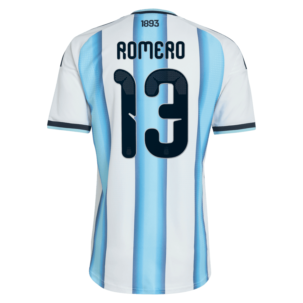Cristian Romero 13 Argentina 2026 Home Jersey - Men's