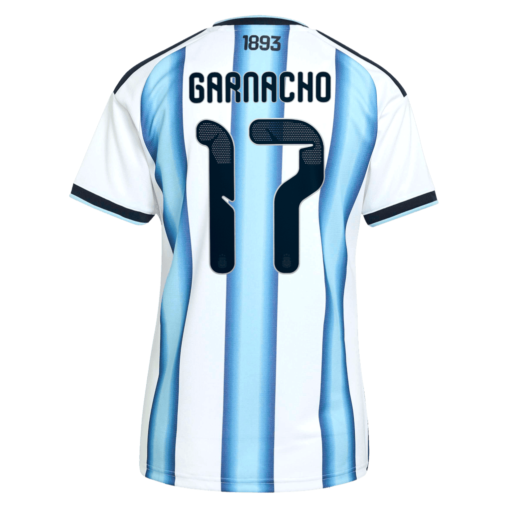 Garnacho 17 Argentina 2026 Women's Home Jersey