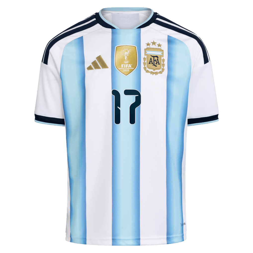 Garnacho 17 Argentina 2026 KIDS Home Jersey