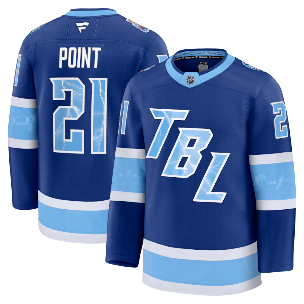 Brayden Point 21 Tampa Bay Lightning 2026 Stadium Series Premium Men Jersey - Blue