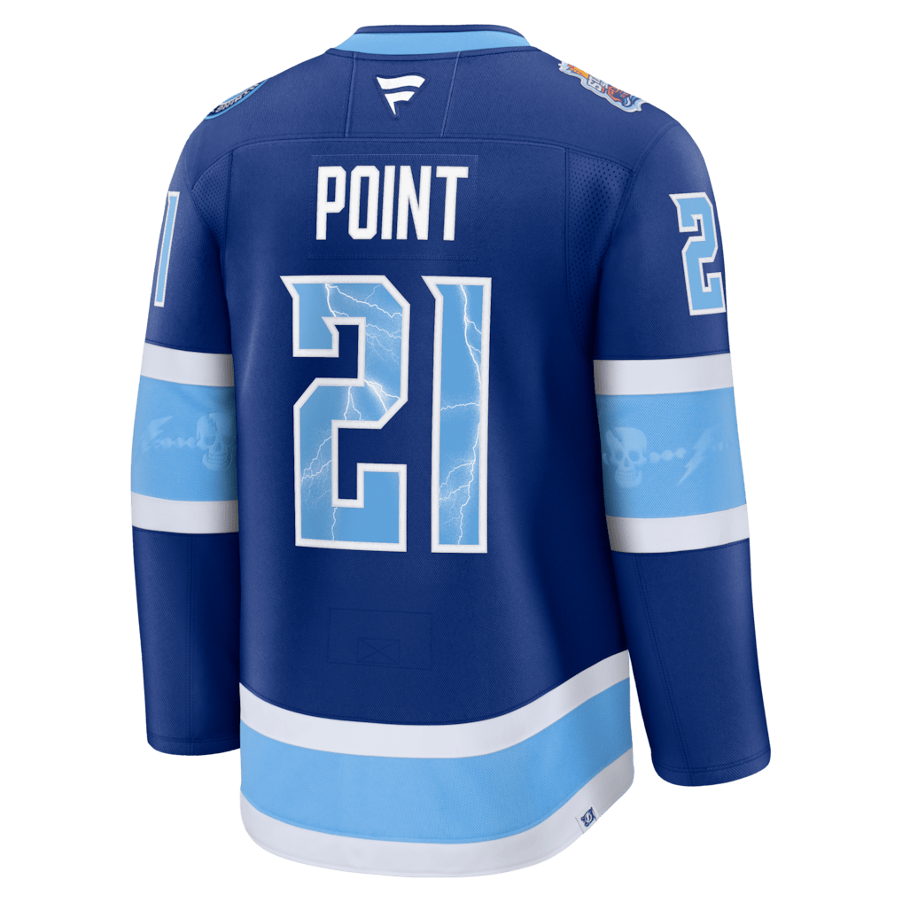 Brayden Point 21 Tampa Bay Lightning 2026 Stadium Series Premium Men Jersey - Blue