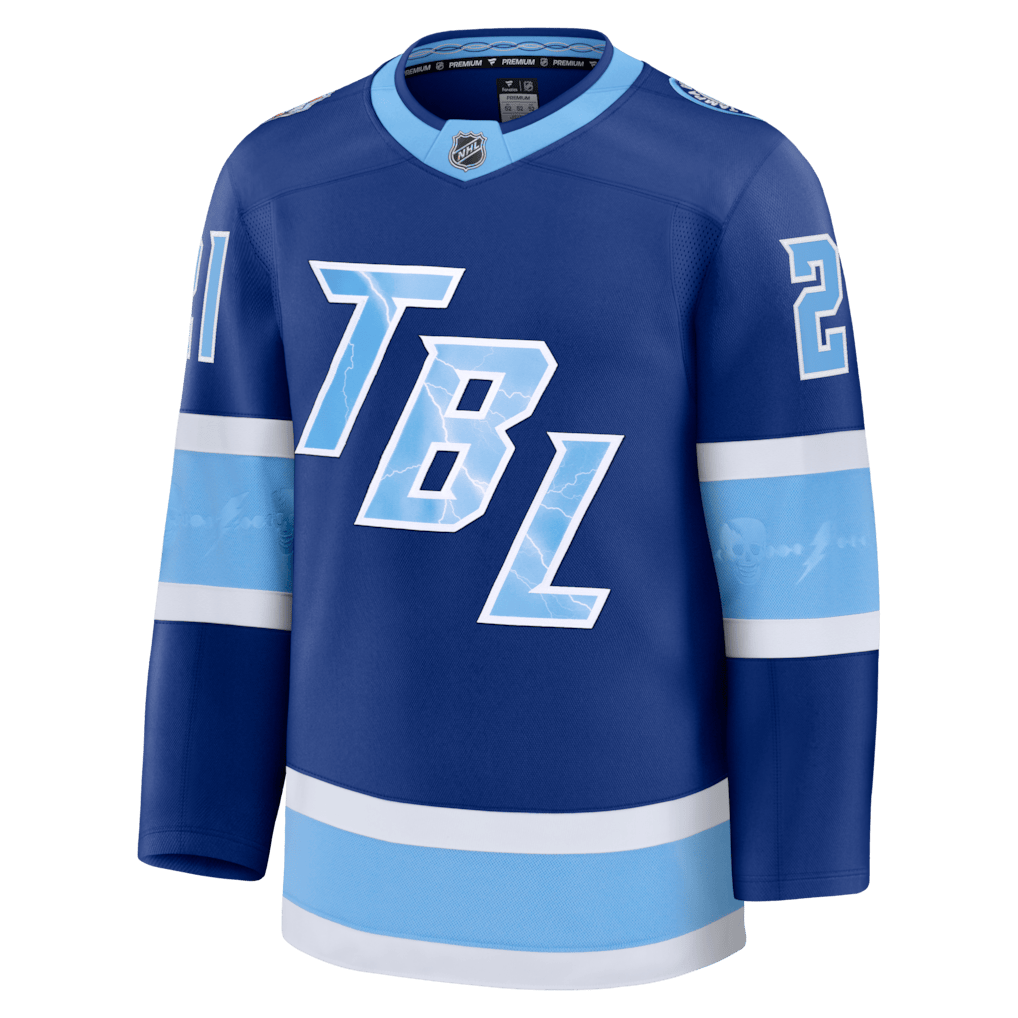 Brayden Point 21 Tampa Bay Lightning 2026 Stadium Series Premium Men Jersey - Blue
