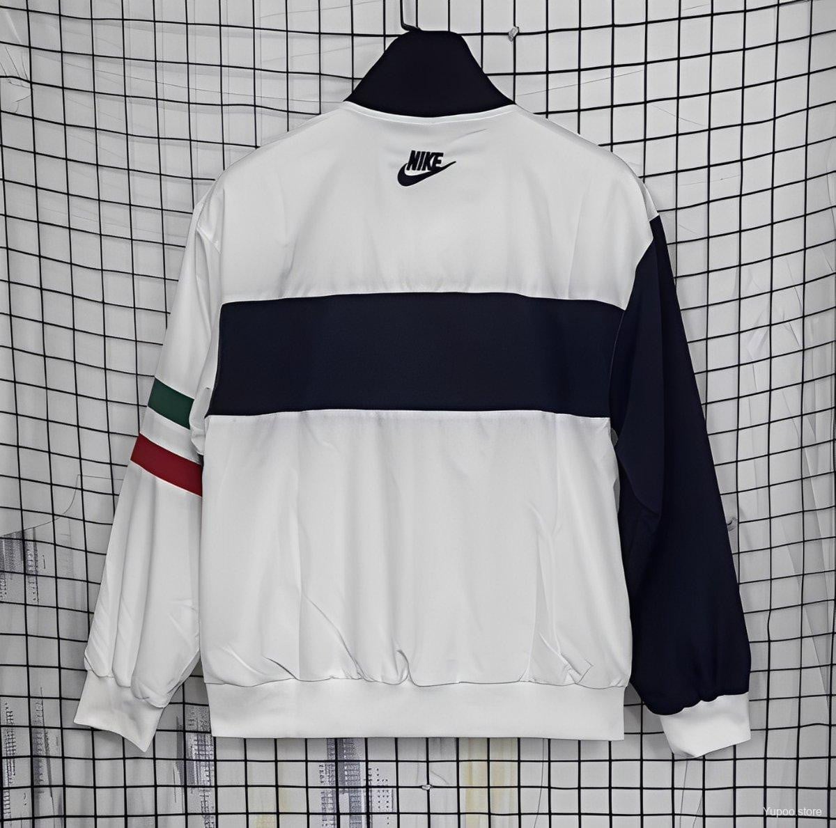 Italy 2025/26 Windbreaker Jacket - White/Vavy