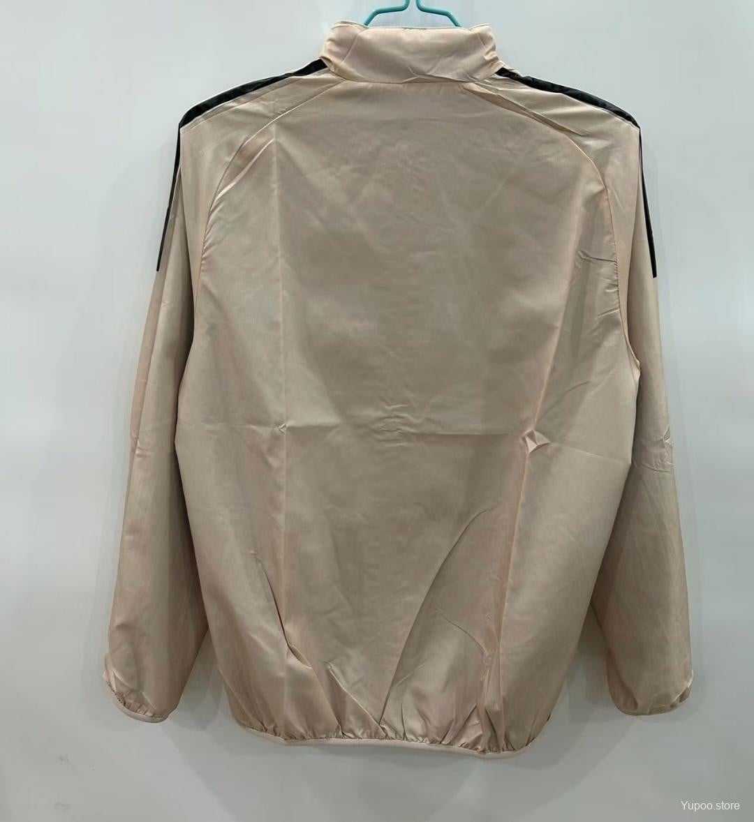 Italy 2025/26 Reversible Windbreaker Jacket - Light Blue/Beige