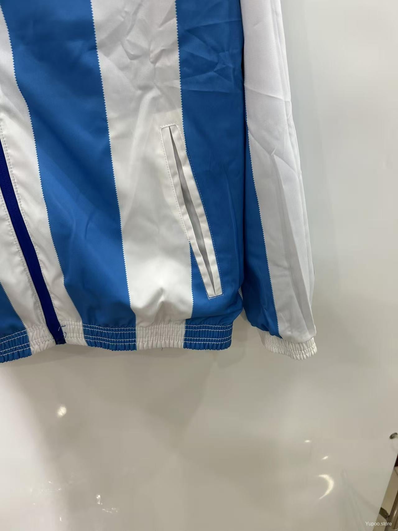 Argentina 2025/26 Windbreaker Jacket - Blue/White