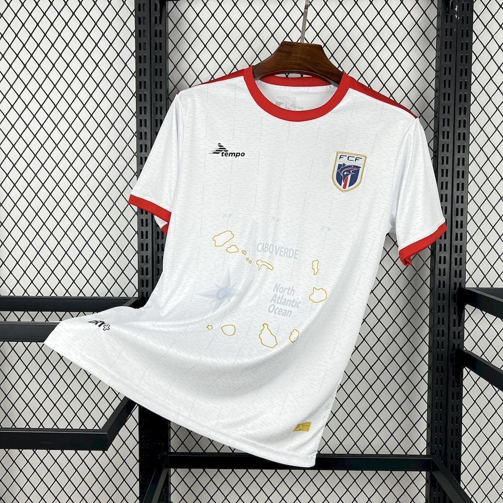 Cape Verde National Team World Cup 2026 Away Jersey - Men White