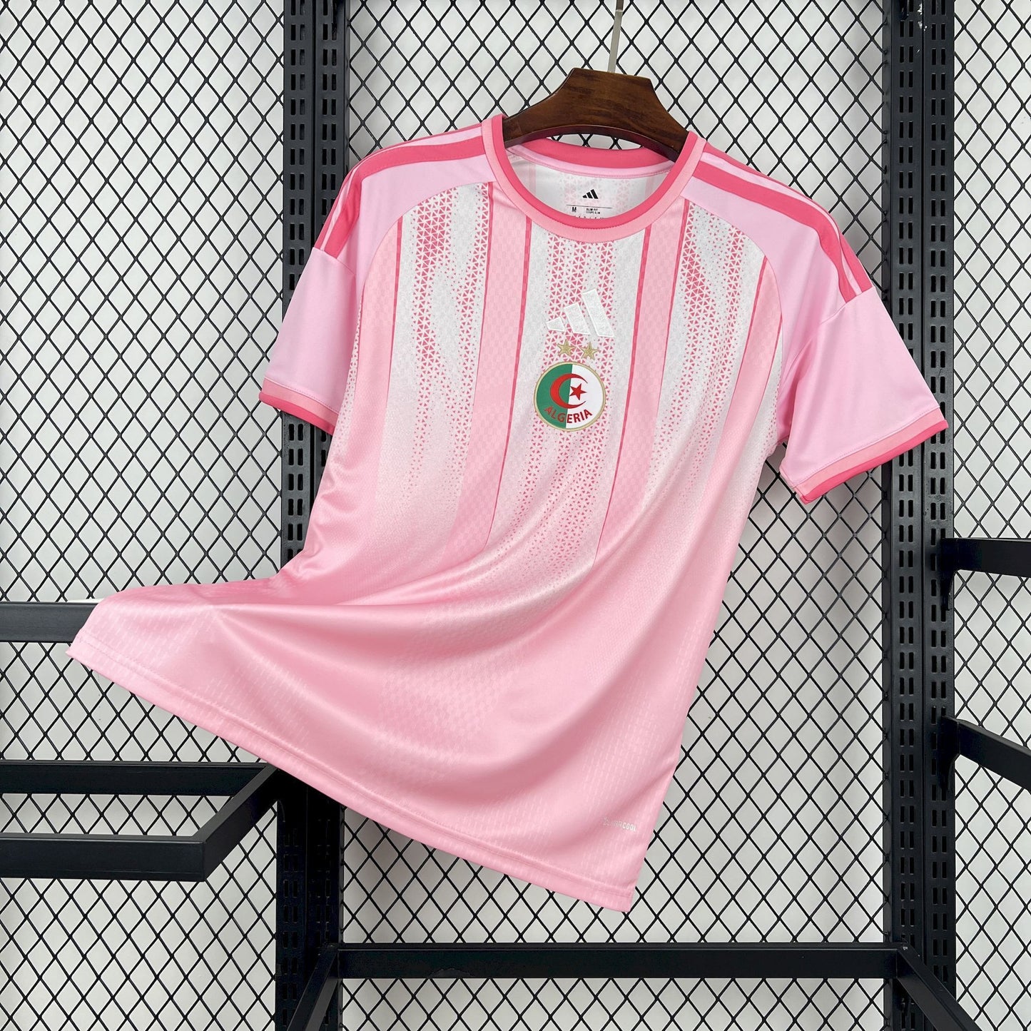 Algeria National Team World Cup 2026 Pre-Match Men Soccer Jersey - Pink