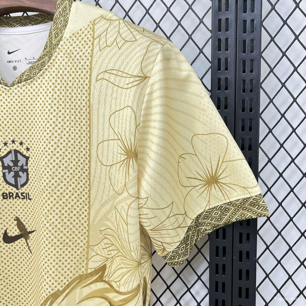 Brazil World Cup 2026 Parrot Edition Jersey - Men Soccer
