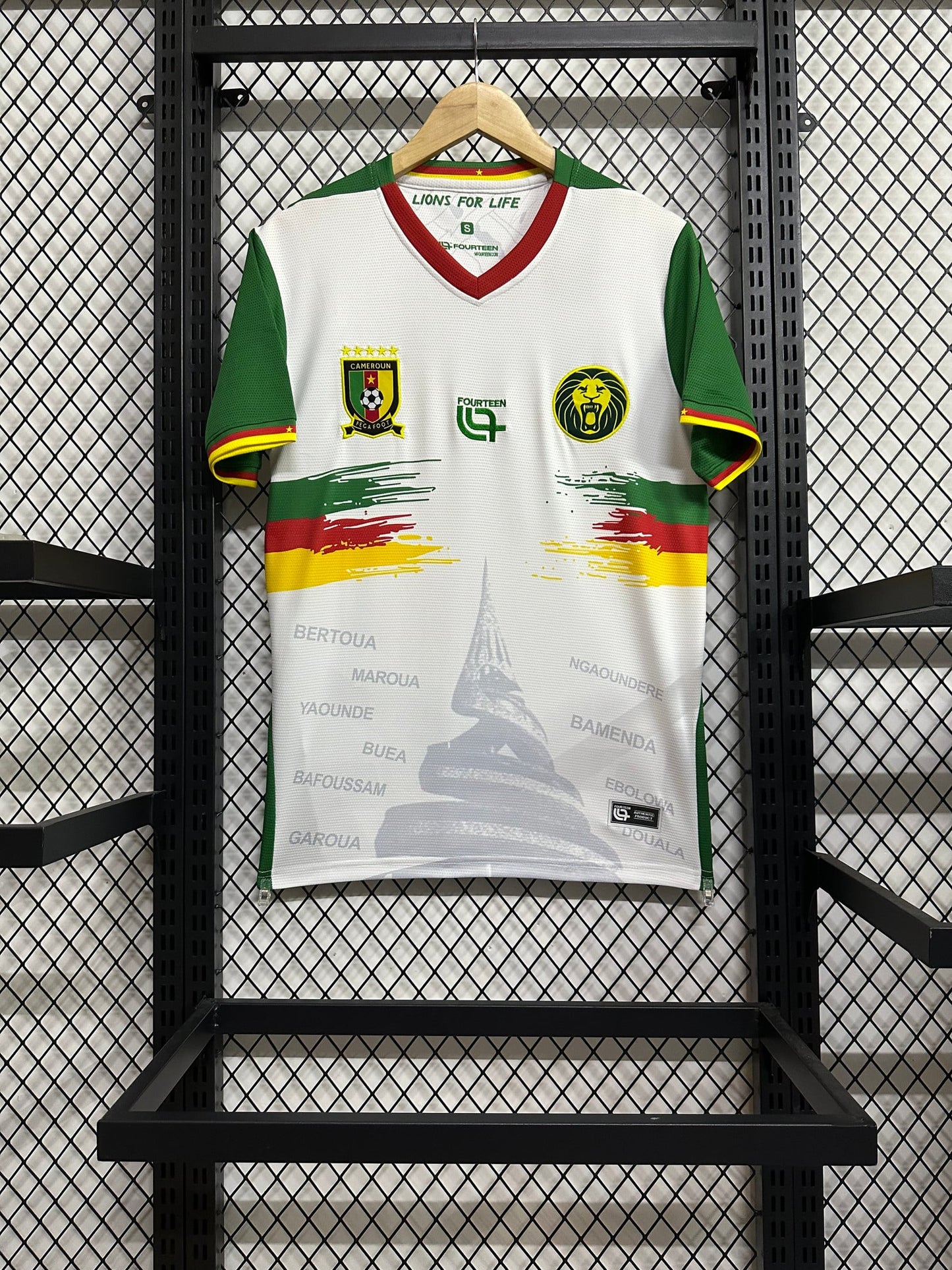 Cameroon National Team 2026 Second Away Jersey - Men White