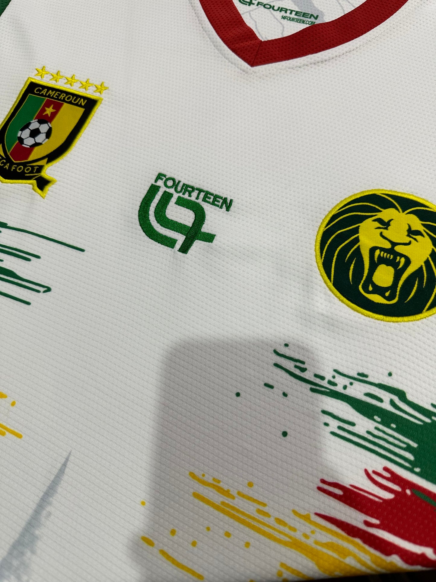 Cameroon National Team 2026 Second Away Jersey - Men White
