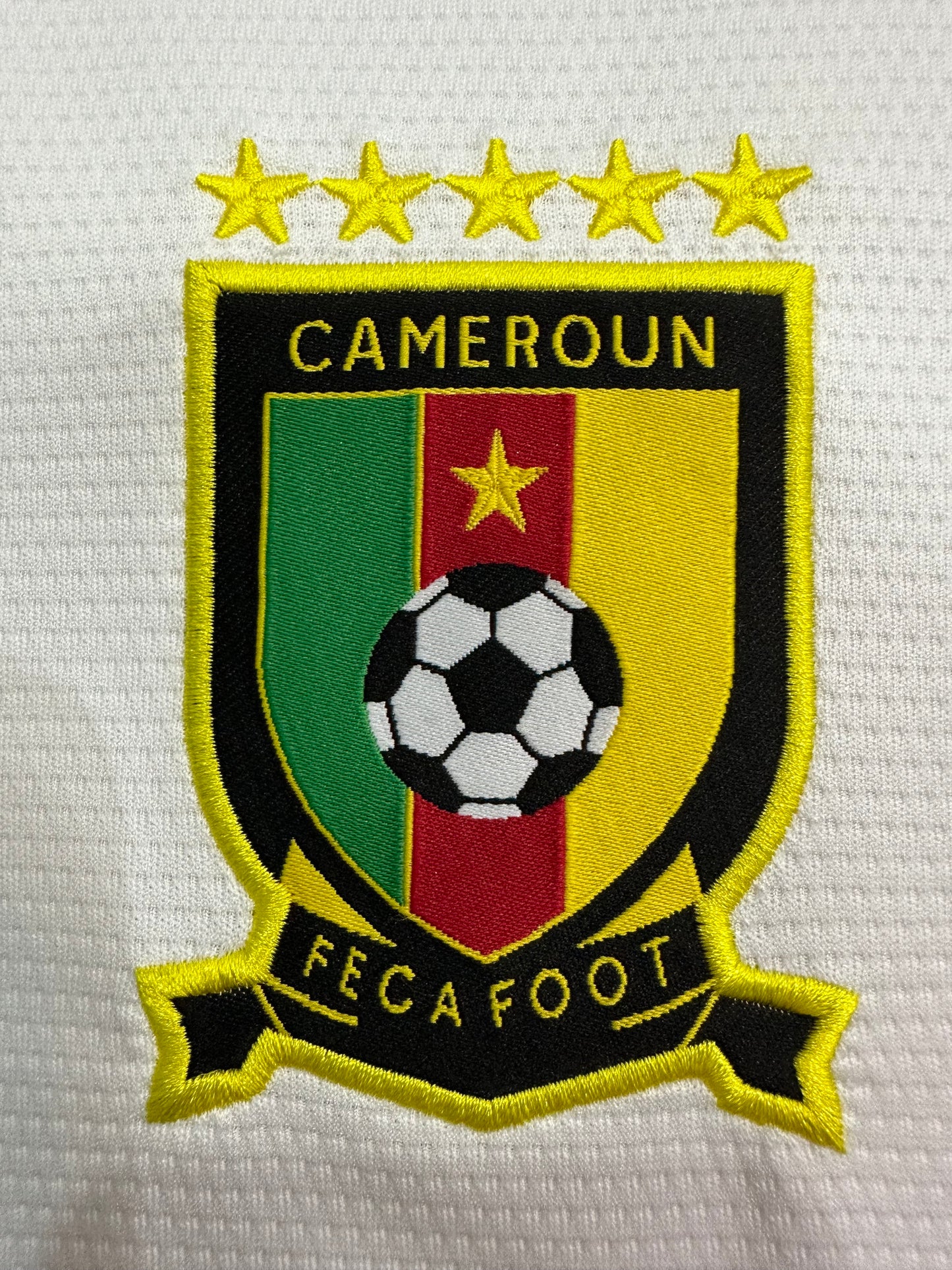 Cameroon National Team 2026 Second Away Jersey - Men White