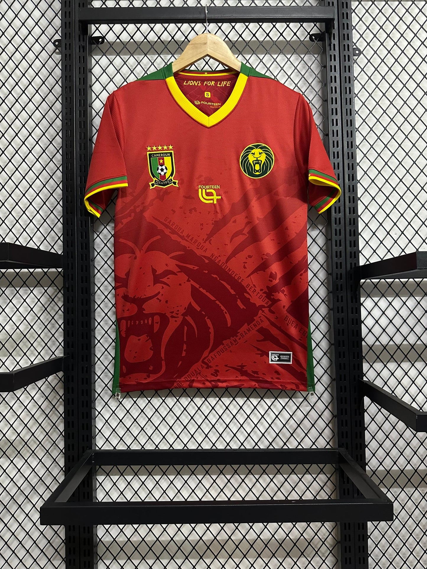 Cameroon National Team 2026 Away Jersey - Men Red