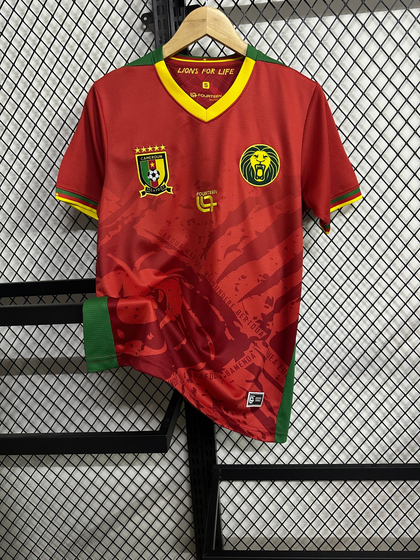 Cameroon National Team 2026 Away Jersey - Men Red