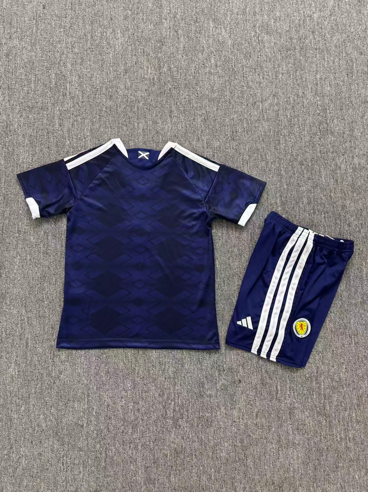 Scotland National Team 2026 World Cup Home Youth Kit - Navy - Children Soccer Set