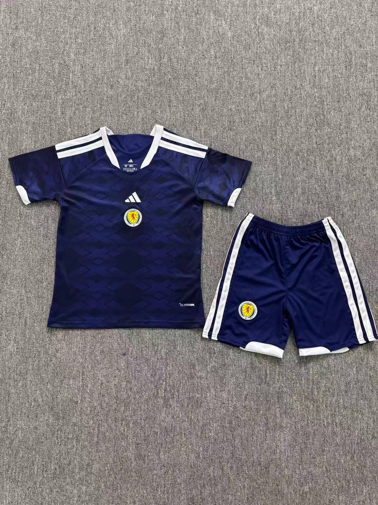 Scotland National Team 2026 World Cup Home Youth Kit - Navy - Children Soccer Set