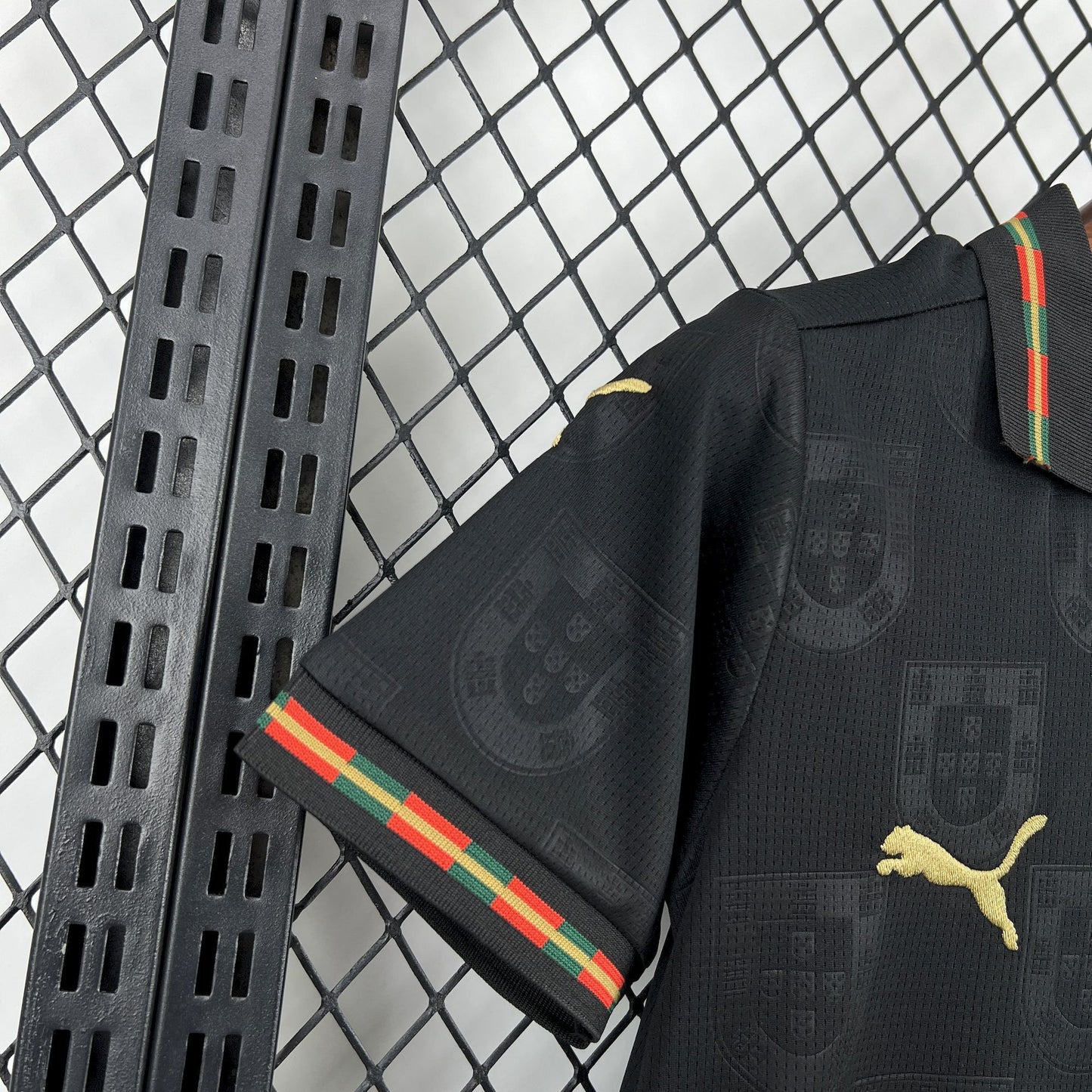 Portugal National Team 2026 World Cup Black Youth Kit - Children Soccer Set
