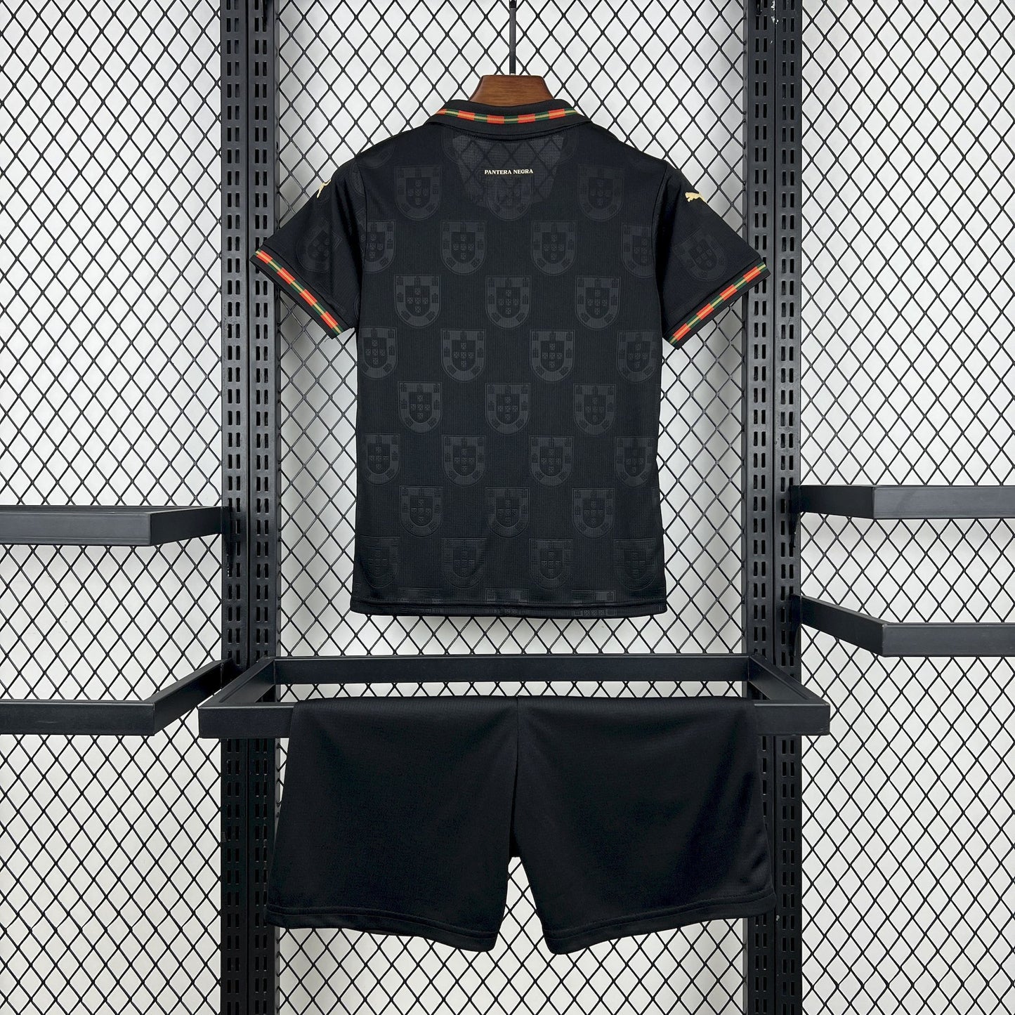 Portugal National Team 2026 World Cup Black Youth Kit - Children Soccer Set