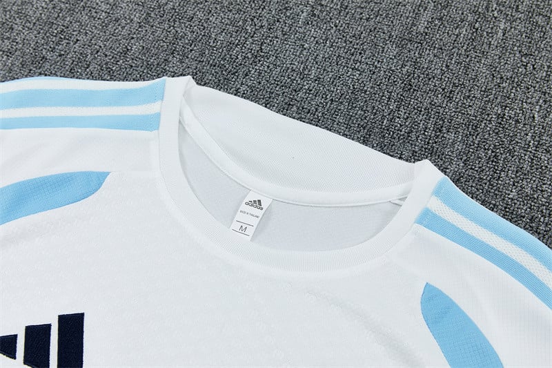 Argentina National Team 2026 World Cup Training Shorts Set – White
