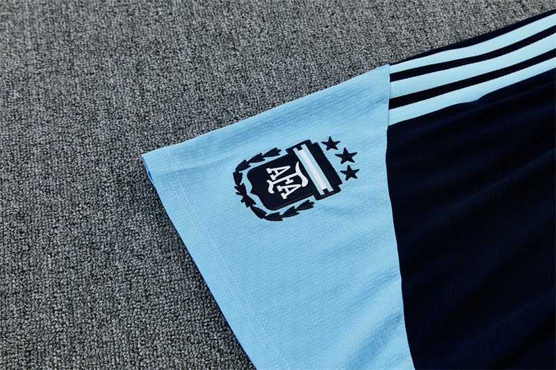 Argentina National Team 2026 World Cup Training Shorts Set – White