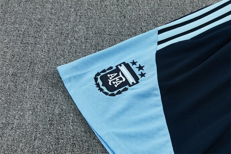 Argentina National Team 2026 World Cup Training Shorts Set – Light Blue