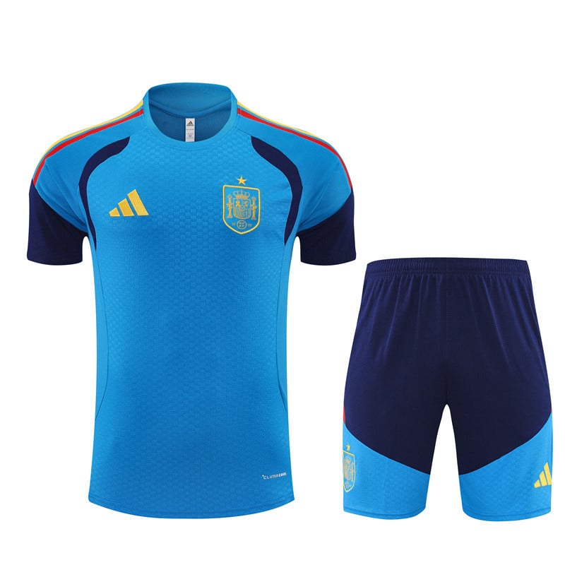 Spain National Team 2026 World Cup Training Shorts Set – Blue