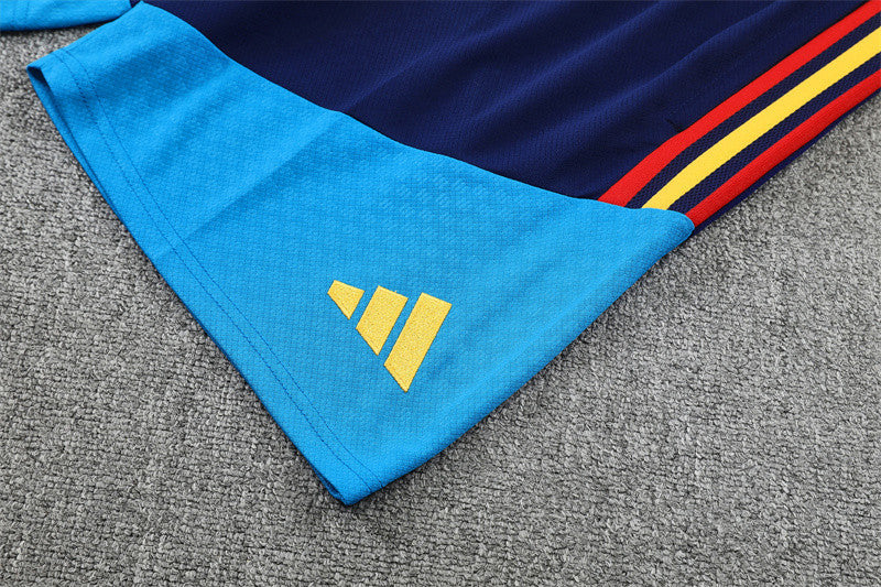 Spain National Team 2026 World Cup Training Shorts Set – Blue