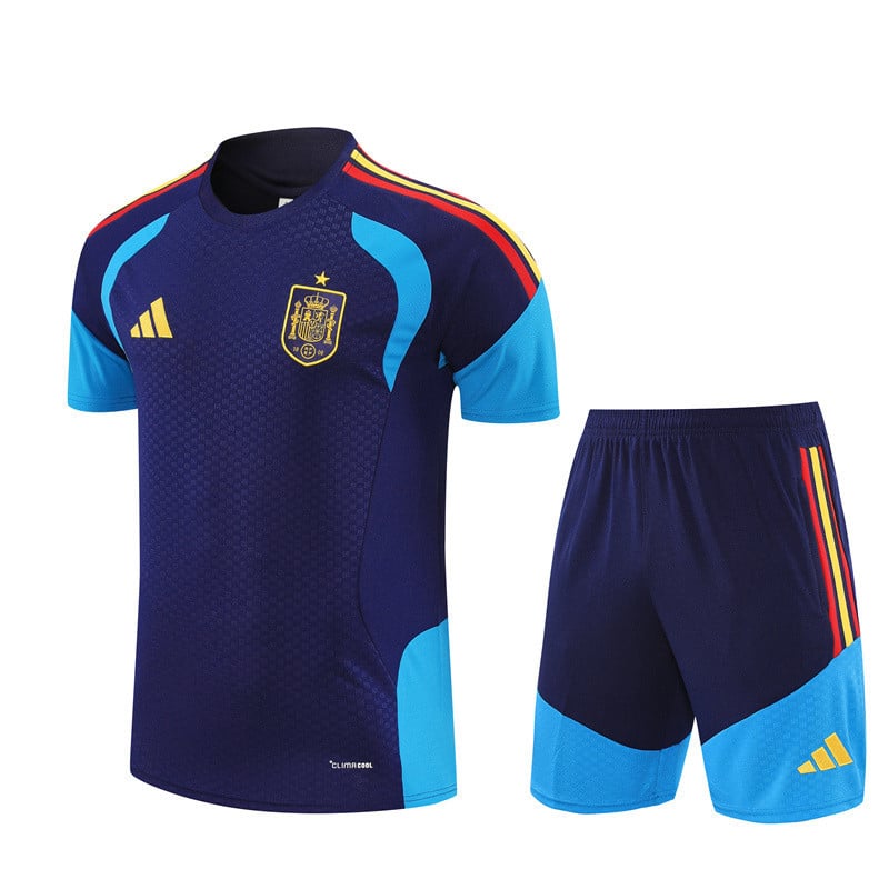 Spain National Team 2026 World Cup Training Shorts Set – Navy