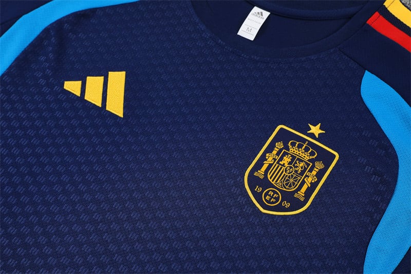 Spain National Team 2026 World Cup Training Shorts Set – Navy