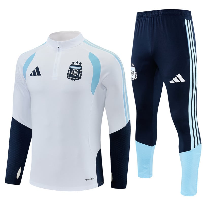 Argentina National Team 2026 World Cup Training Set Tracksuit - White