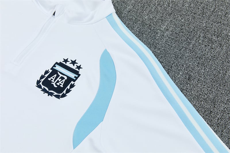 Argentina National Team 2026 World Cup Training Set Tracksuit - White