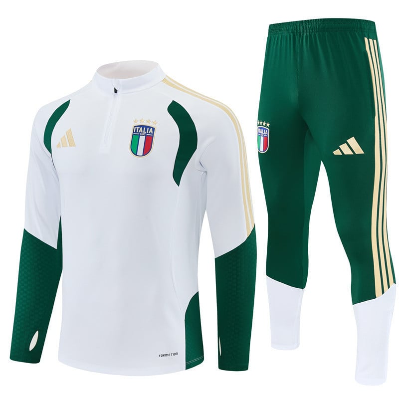 Italy National Team 2026 World Cup Training Set Tracksuit - White