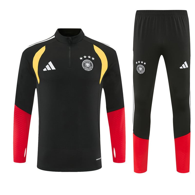 Germany National Team 2026 World Cup Training Set Tracksuit - Black