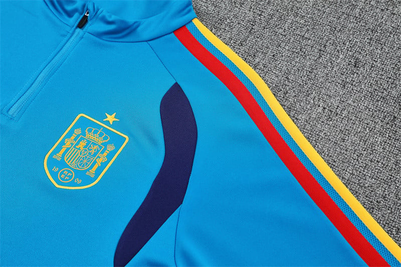 Spain National Team 2026 World Cup Training Set Tracksuit - Blue