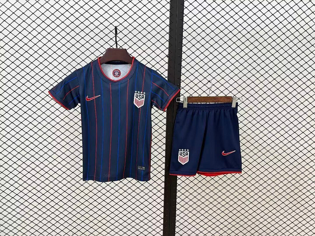 USA National Team 2026 Away Youth Kit - Children Soccer Set